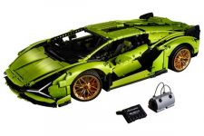 Lego Lamborghini mit Manor Karte