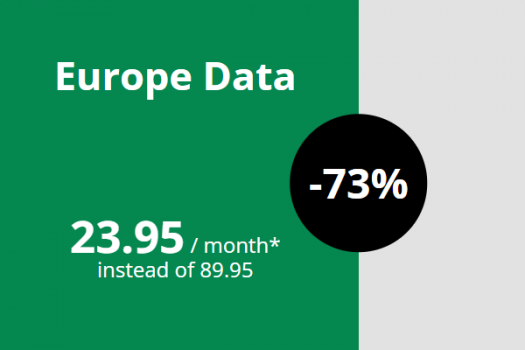 Salt Europe Data für CHF 23.95