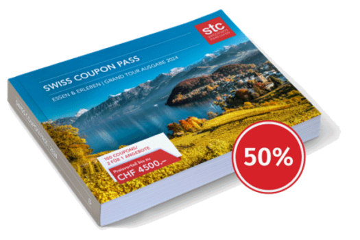 Viele 2 für 1 Angebote z.B. Alpamare, Swissminiatur, Kambly Erlebniswelt