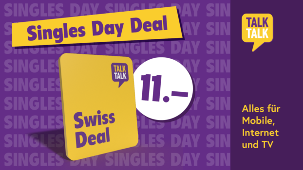 Unlim. CH + 1GB Roaming für CHF 11.–