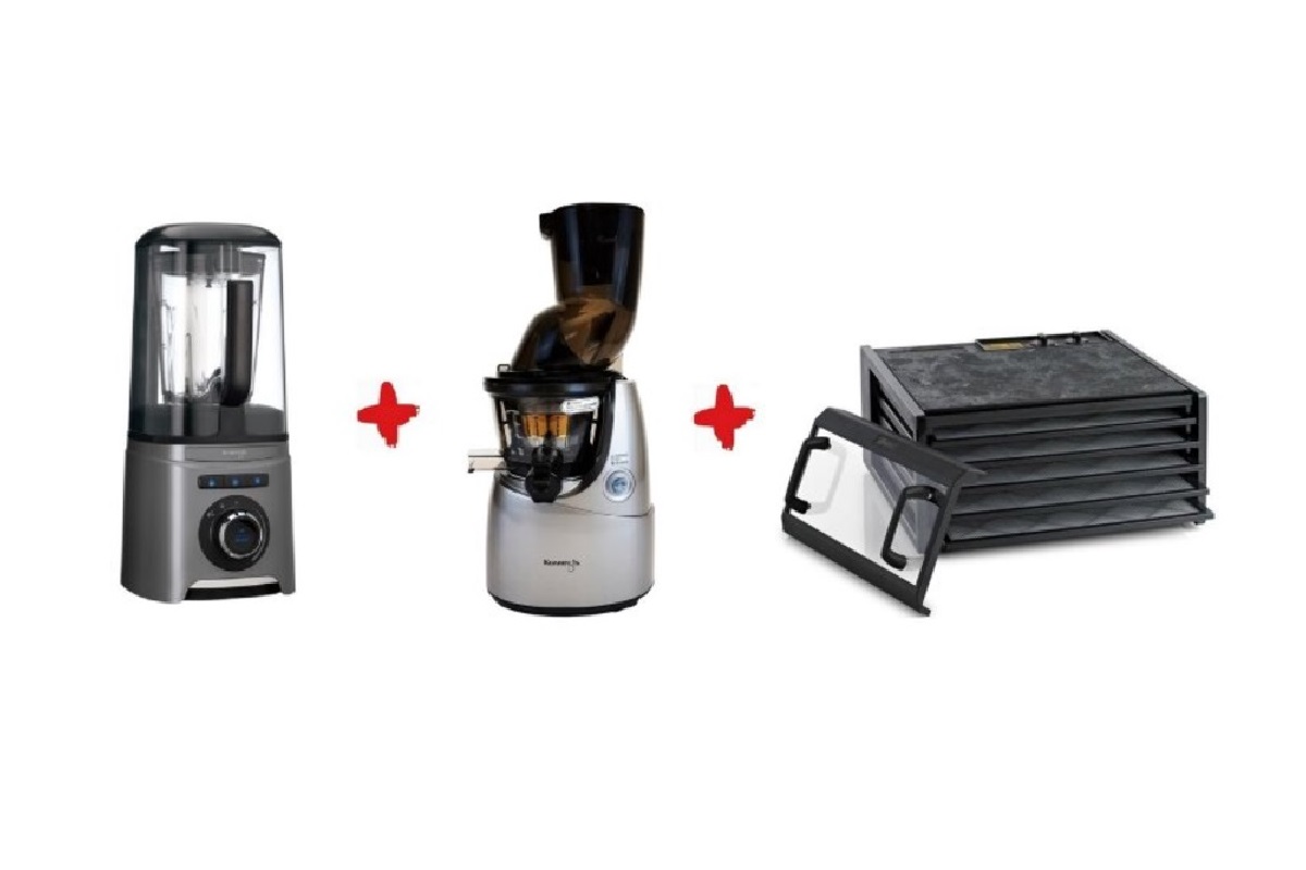 Saftpresse+Dörrgerät+Mixer