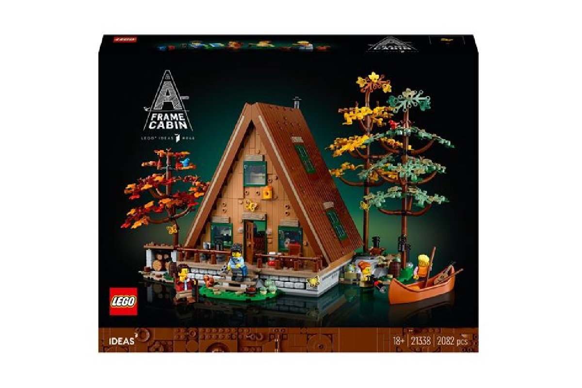 LEGO A-Frame-Haus