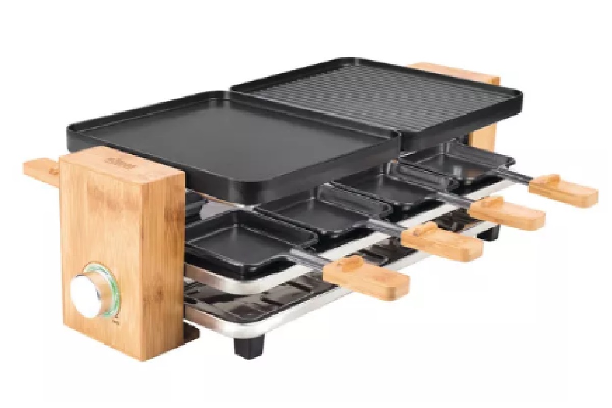 Koenig Raclette-Grill Bamboo 8er