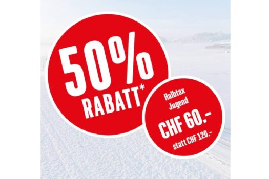 SBB Halbtax Jugend 50% Rabatt