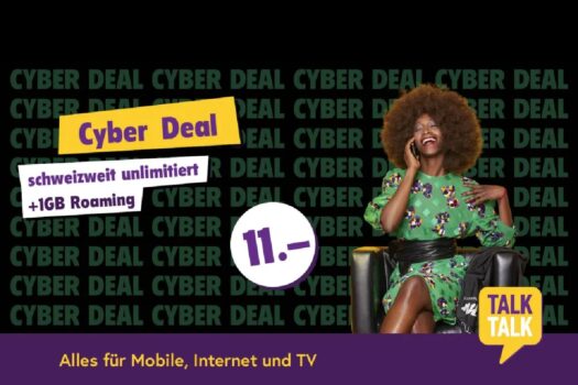 TalkTalk Swiss Deal: unlim. in CH