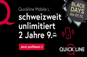Quickline Mobile L 2 Jahre 9.–/Mt.