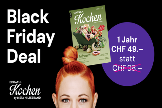 50% aufs Jahresabo «Einfach kochen»
