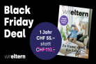 50% aufs Jahresabo «wir eltern»