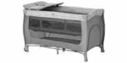 Reisebett Sleep N Play Center Nordic Grey